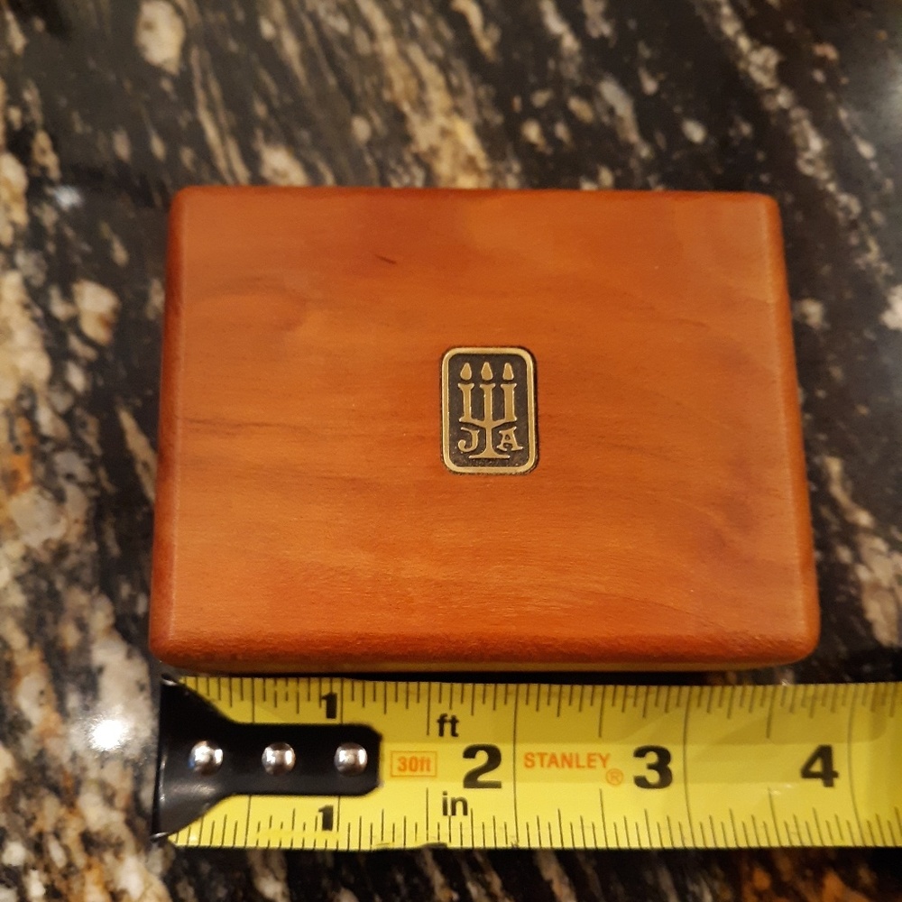 James Avery wooden box